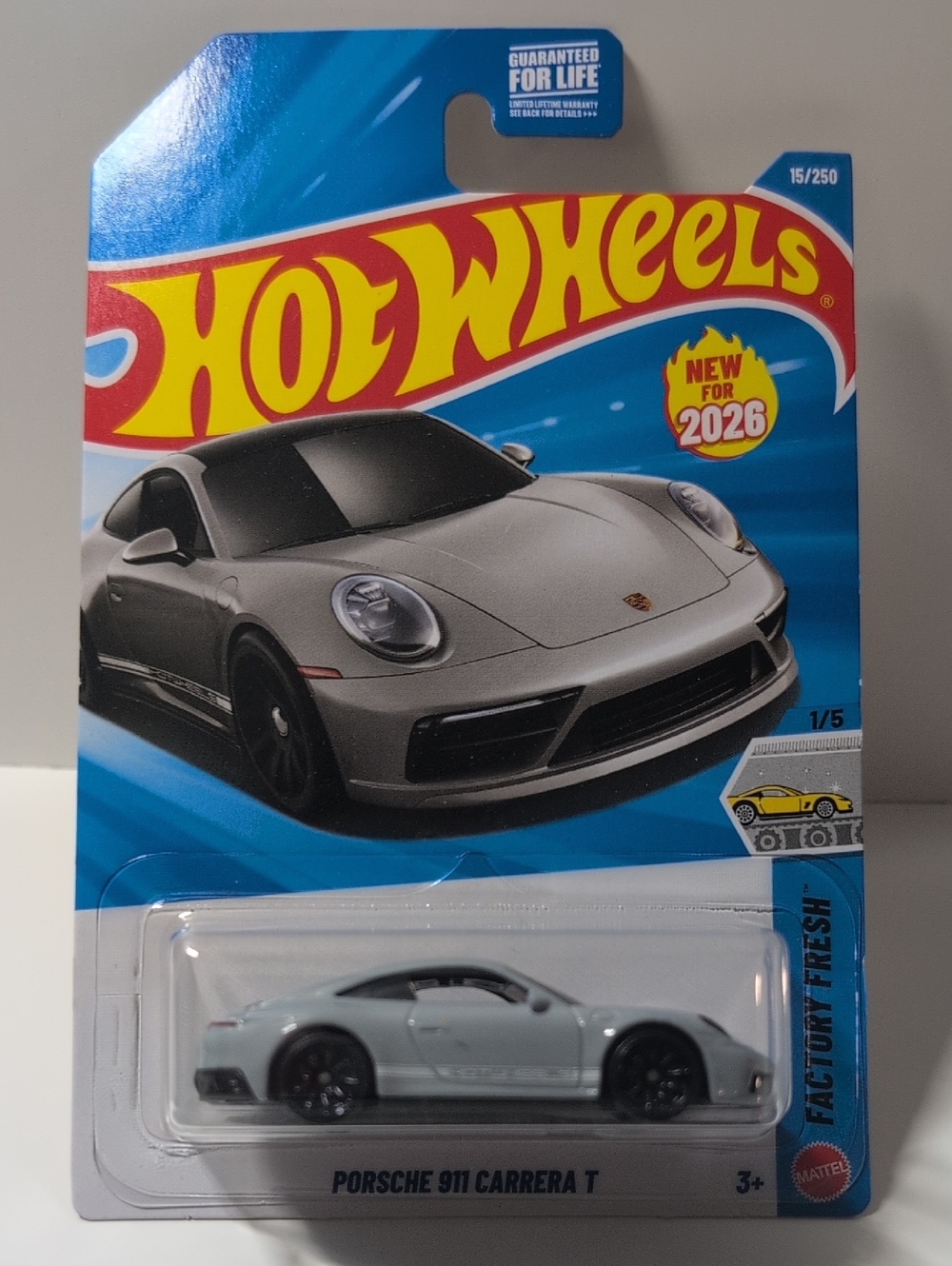 Hot Wheels Porsche 911 Carrera T Mattel NEW Ships In Box
